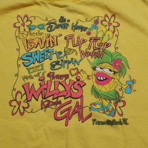 Pineapple willy youth small shirt